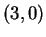 $ (3,0)$