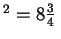 $ ^2=8\frac{3}{4}\,$