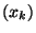 $(x_k)$