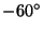 $-60^{\circ}$